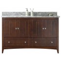 American Imaginations AI-17693 Plywood-Veneer Vanity Set In Walnut