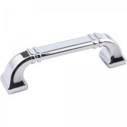 Ella 4-1/2" Overall Length Zinc Die Cast Cabinet Pull