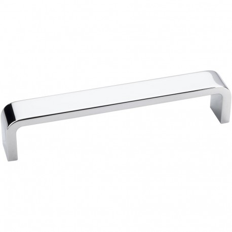 Elements 193 193-128SN Series Asher 5-1/4" Length Zinc Die Cast Cabinet Pull