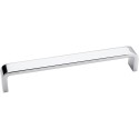 Elements 193 193-160SN Series Asher 6-9/16" Length Zinc Die Cast Cabinet Pull