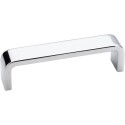 Elements 193 Series Asher 4" Overall Length Zinc Die Cast Cabinet Pull