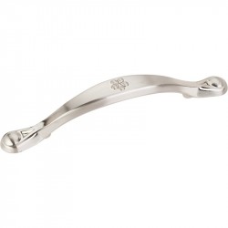 Luxe 6" Overall Length Zinc Die Cast Teardrop Cabinet Pull