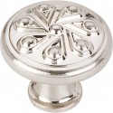 Elements 323 Series Luxe 1-3/16" Diameter Zinc Die Cast Teardrop Cabinet Knob