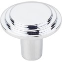 Elements 331L Calloway 1-1/4" Diameter Stepped Rounded Cabinet Knob