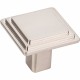 Elements Calloway 351L-SN 351L 1-1/4" Length Stepped Square Cabinet Knob