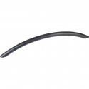 Elements 4307305 Matte Black Arched Verona Cabinet Pull