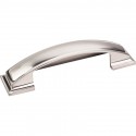 Jeffrey Alexander 436-96DACM 436-96 Annadale 5" Overall Length Pillow Cup Cabinet Pull
