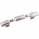 Jeffrey Alexander 457-96BN 457-96 Solana 6" Overall Length Hammered Texture Cabinet Pull