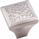 Jeffrey Alexander 457NI 457 Series Solana 1 1/4" Overall Length Hammered Texture Cabinet Knob