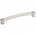 Jeffrey Alexander 585-160SN 585-160 Delmar 7 1/16" Overall Length Square Cabinet Pull