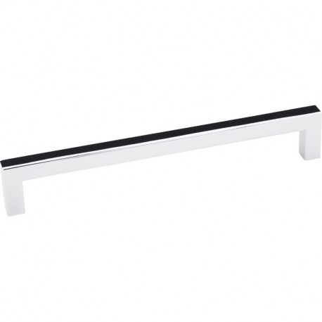 Elements 625-160 625-160MS Stanton 169mm Overall Length Square Cabinet Bar Pull