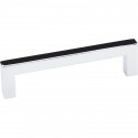 Elements 625-96 625-96MS Stanton 105mm Overall Length Square Cabinet Bar Pull