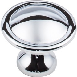 Elements 647 Watervale 1 1/8" Diameter Zinc Die Cast Cabinet Knob