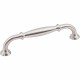 Jeffrey Alexander 658-128SN 658-128 Tiffany 5 13/16" Overall Length Cabinet Pull