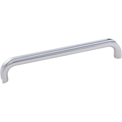 Jeffrey Alexander 667-160 Rae 6 3/4" Overall Length Cabinet Pull