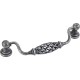 Jeffrey Alexander 749-128ABSB 749-128 Tuscany 5 15/16" Overall Length Birdcage Cabinet Pull with backplates