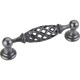 Jeffrey Alexander 749-96B-ABSB 749-96B Tuscany 4 11/16" Overall Length Birdcage Cabinet Pull