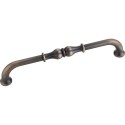 Jeffrey Alexander 818-160ABSB 818-160 Bella 6 15/16" Overall Length Cabinet Pull