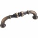 Jeffrey Alexander 818-96ABSB 818-96 Bella 4 3/8" Overall Length Cabinet Pull