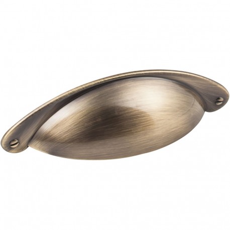 Jeffrey Alexander 8233 Lyon Cabinet Cup Pull, Center To Center Length-3"