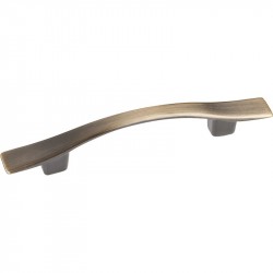 Elements 840AB Kingsport 4 3/4" Overall Length Curved Cabinet Pull