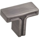 Jeffrey Alexander 867 Series Anwick 1-3/8" OL Rectangle Cabinet Knob