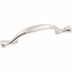Elements 897-3 897-3SN Merryville 5 1/8" Overall Length Zinc Die Cast Cabinet Pull
