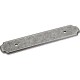 Jeffrey Alexander B812-96PC B812 Backplates 6" x 1 1/4" Zinc Die Cast Backplate for 96mm Pull (Plain Detail)