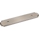 Jeffery Alexander B812-96R-ABSB Backplates B812 6" x 1 1/4" Zinc Die Cast Backplate for 96mm Pull (Rope Detail)
