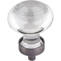 Jeffrey Alexander G120SN G120 Harlow 1 7/16" Glass Button Cabinet Knob