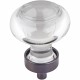 Jeffrey Alexander G120PC G120 Harlow 1 7/16" Glass Button Cabinet Knob
