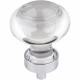 Jeffrey Alexander G120DBAC G120 Harlow 1 7/16" Glass Button Cabinet Knob