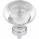 Jeffrey Alexander G120L-PC G120L Harlow 1 3/4" Glass Button Cabinet Knob