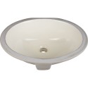 Hardware Resources H8809WH H8809 Undermount Porcelain Sink Basin. 15" x 12"