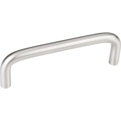 Torino 3 13/16" Overall Length Stainless Steel Wire Pull