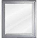 Elements MIR089 Jensen Bath Elements 22" x 24" Grey Mirror with Beveled Glass