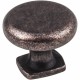 Jeffrey Alexander MO6303MB MO6303 Belcastel 1 Series 1 3/8" Diameter Forged Look Flat Bottom Cabinet Knob