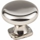 Jeffrey Alexander MO6303NI MO6303 Belcastel 1 Series 1 3/8" Diameter Forged Look Flat Bottom Cabinet Knob