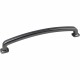 Belcastel MO6373-12 MO6373-12SIM-D Series 13 1/4" Overall Length Zinc Die Cast Forged Look Flat Bottom Appliance Pull (Refrigerator / Sub Zero Handle)