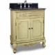 Elements VAN061 VAN061#NAME? Clairemont Bath Elements Vanity with Buttercream Finish, Preassembled Top and Bowl