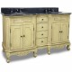 Elements VAN061 VAN061#NAME? Clairemont Bath Elements Vanity with Buttercream Finish, Preassembled Top and Bowl