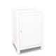 Jeffrey Alexander VAN091-24 VAN091-24 Astoria Modern Cream White Vanity with Stepped Door (for 24" Top)