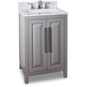 Jeffrey Alexander VAN100-24 Cade Contempo Vanity with Leading Edge Design (for 24" Top)