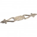 Elements WB150-AB Kingsport Knob Backplate, Overall Length-6 1/16", Finish-Brushed Antique Brass
