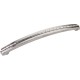 Rhodes 13 Z260-12BNBDL 1/4" Overall Length Zinc Die Cast Appliance Pull with Rope Detail (Refrigerator / Sub Zero Handle)