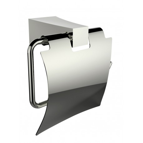 American Imagination AI-13325 Chrome Plated Towel Ring With Toilet Paper Holder Accessory Set:divider_comma:Rectangle