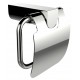 American Imagination AI-13334 Chrome Plated Towel Ring With Toilet Paper Holder Accessory Set:divider_comma:Rectangle
