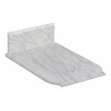 American Imaginations AI-310 13.25-in. W x 19-in. D Marble Top In Bianca Carara Color For N / A Faucet