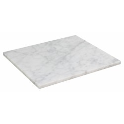American Imaginations AI-311 13.5-in. W x 15-in. D Marble Top In Bianca Carara Color For N / A Faucet