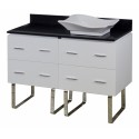 American Imaginations AI-1447 Plywood-Veneer Vanity Set In White